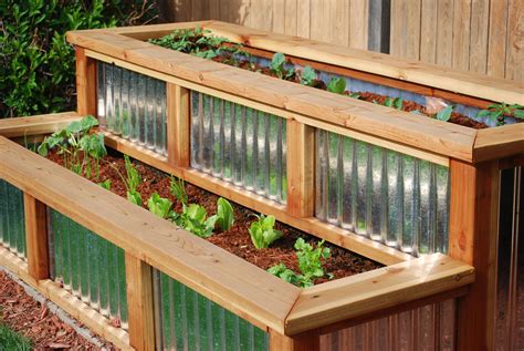 box planters corrugated metal|corrugated metal raised beds.